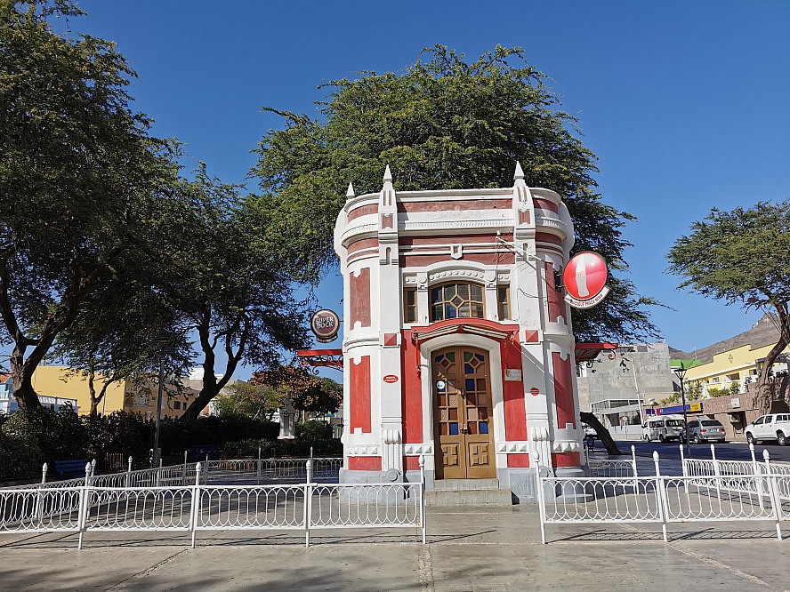 Vasco Da Gama: Schöner Kiosk in Mindelo auf São Vicente