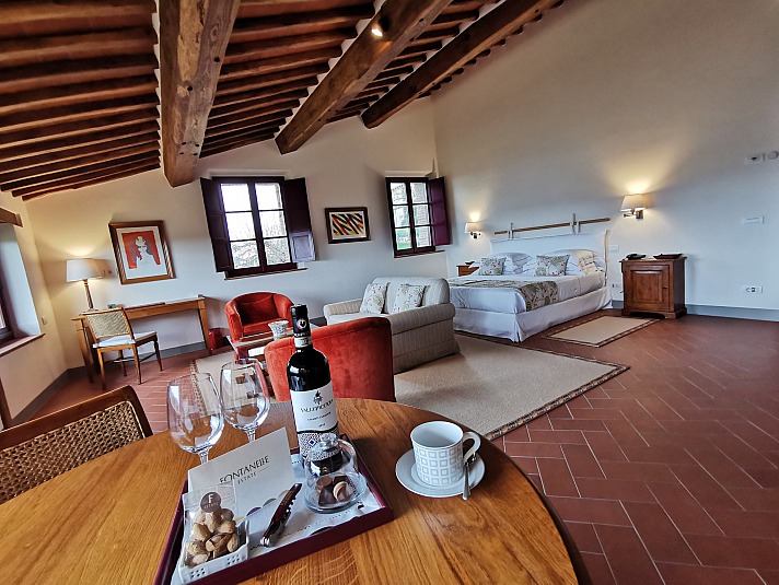Unsere Suite im Le Fontanelle - The Clubhouse