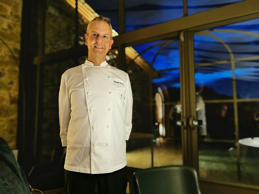 Il Visibilio at The Club House: Ein wahrhaft genialer Meister des Il Visibilío Restaurants ist Chefkoch Daniele Canella