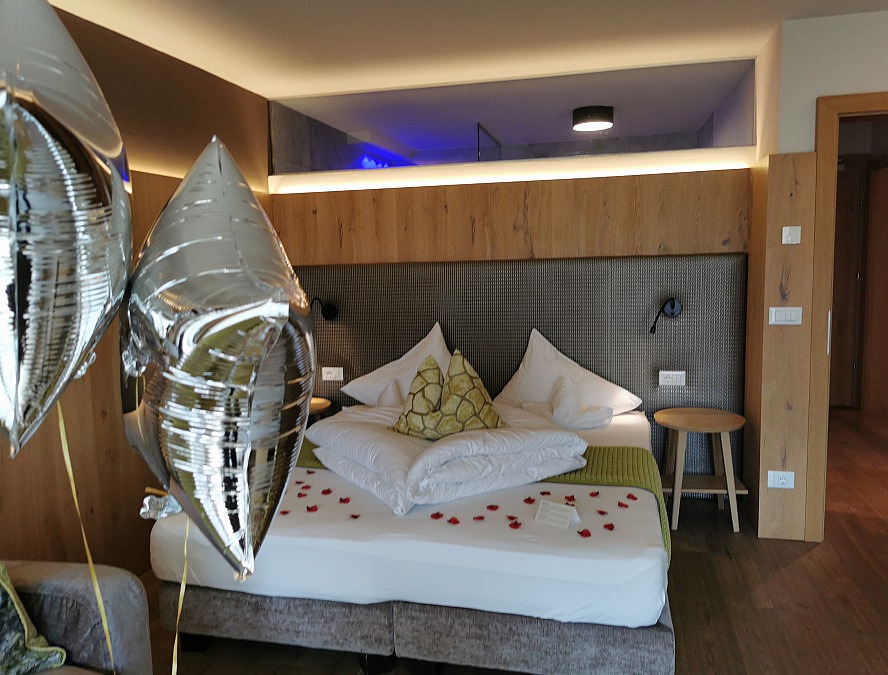STROBLHOF Resort: die Betten sind wirklich bequem