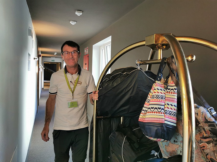 STROBLHOF Resort: Um das Gepäck wird sich sehr gerne gekümmert