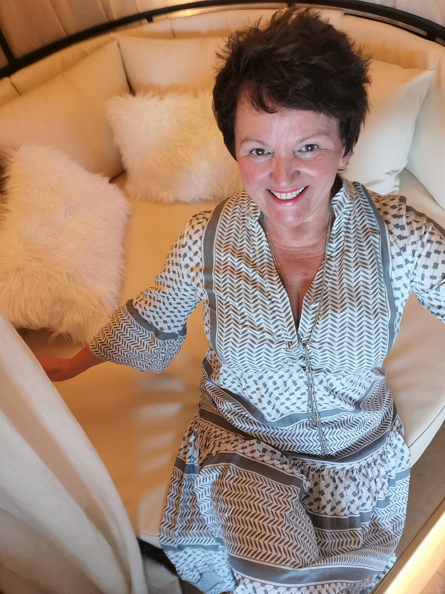 Ortner's Resort: Annette Maria genießt hier nur allzu gern eine wohltuende Signature Massage