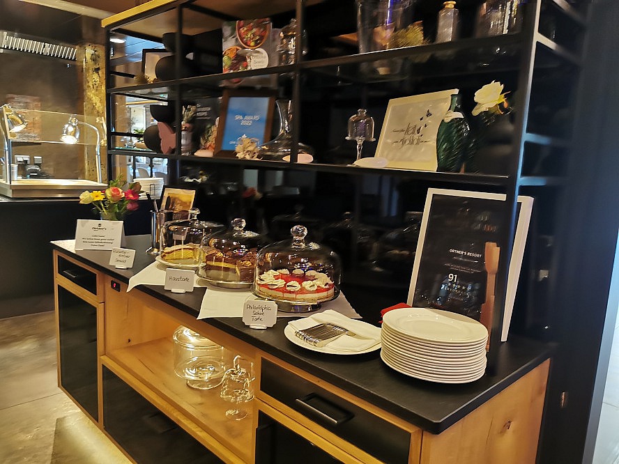 Ortner's Resort: die vielfältige Küche des Resorts überzeugt uns vollauf