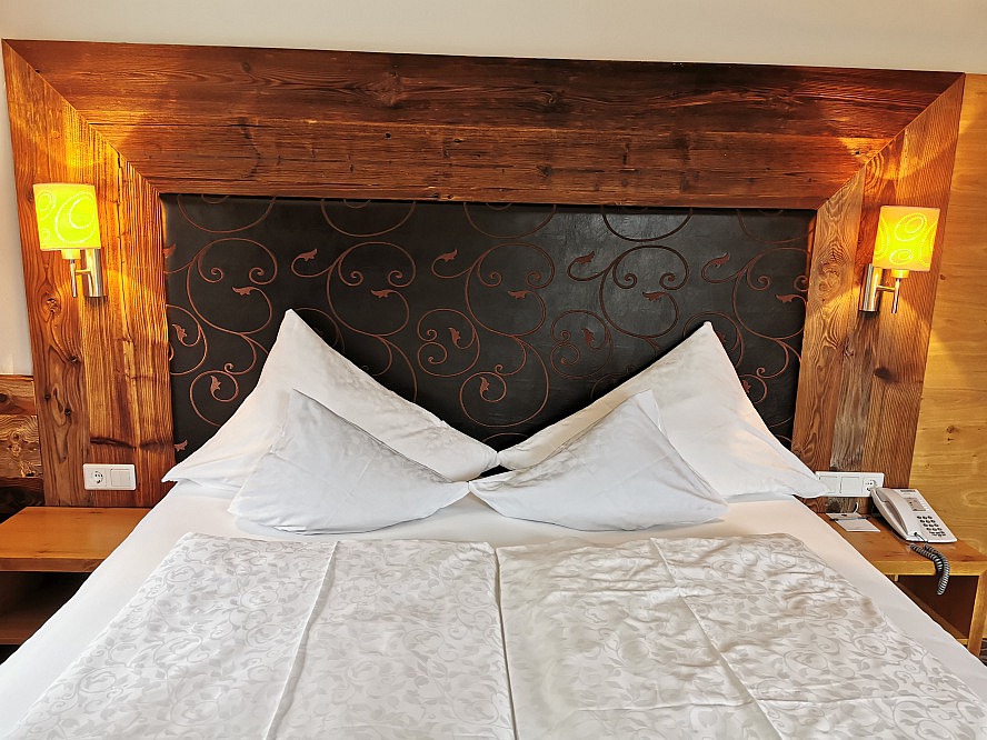 Hotel Maria Theresia: unser gemütliches Bett