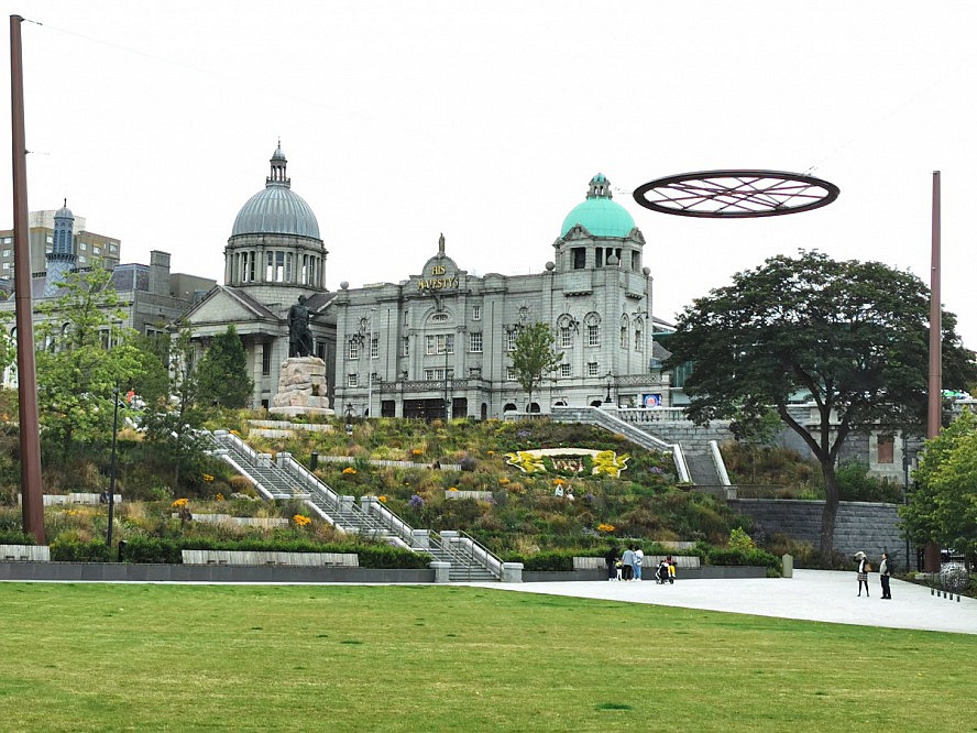 VASCO DA GAMA: Aberdeen - His Majesty's vom Union Terrace Gardens aus gesehen