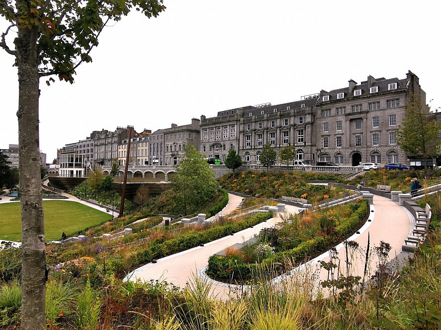 VASCO DA GAMA: Der Union Terrace Park ist eine der Hauptsehenswürdigkeiten in Aberdeen