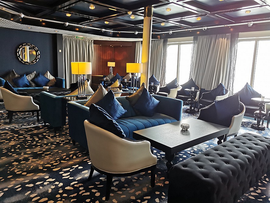VASCO DA GAMA: Die Blue Room Bar - jeder Salon und jede Bar ist individuell gestaltet