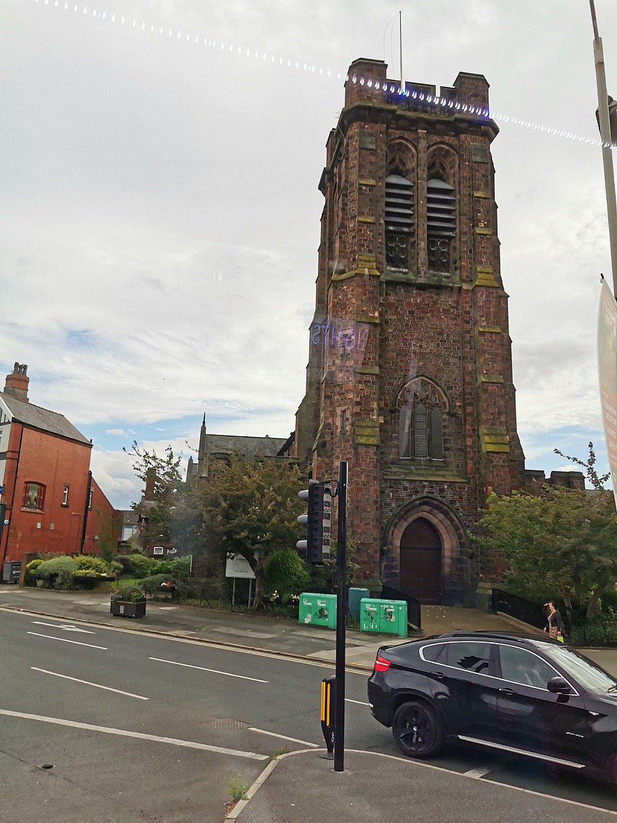 VASCO DA GAMA: St. Peter's Church in Woolton Liverpool, England, wo John Lennon und Paul McCartney sich 1957 zum ersten Mal trafen