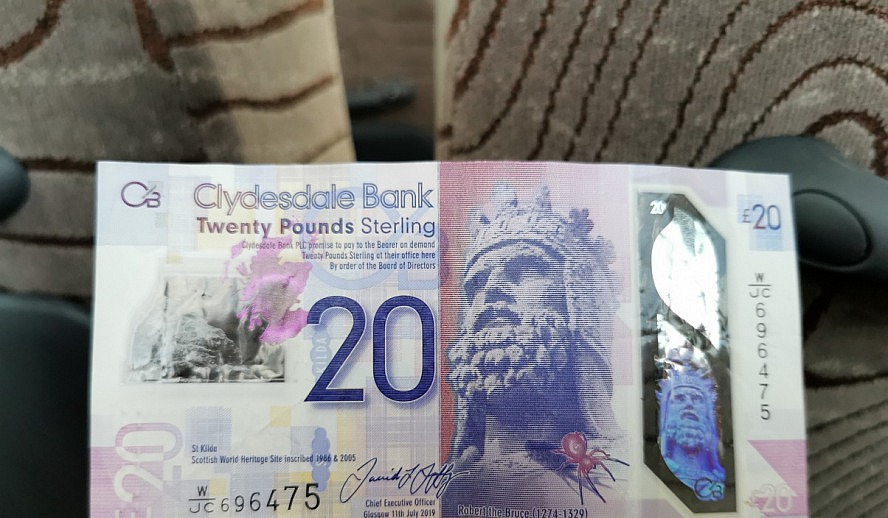 VASCO DA GAMA: Von schottischen Banken ausgegebe Pfund Sterling werden nicht überall in Großbritannien akzeptiert