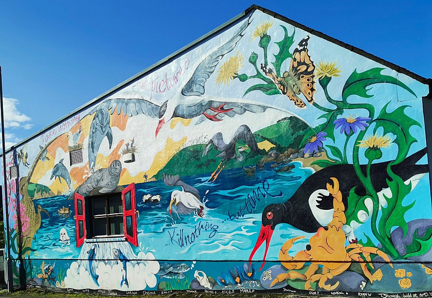 VASCO DA GAMA: Wandmalerei Invergordon