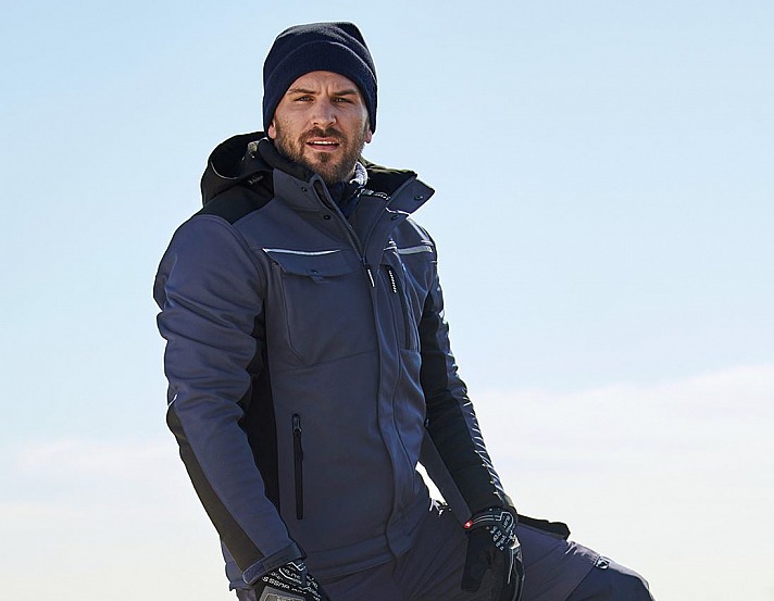 Softshell-Jacke - ideal für die Wintersaison bei der Arbeit im Freien
