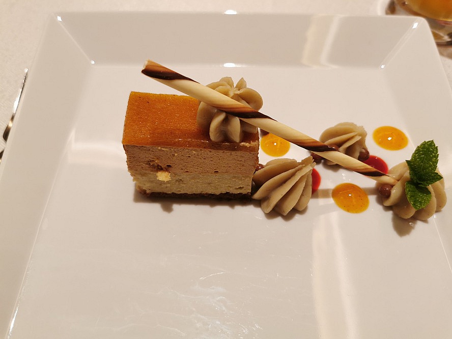 Hotel Kassian: das Dessert ist eigentlich zu schön zum genießen - eigentlich