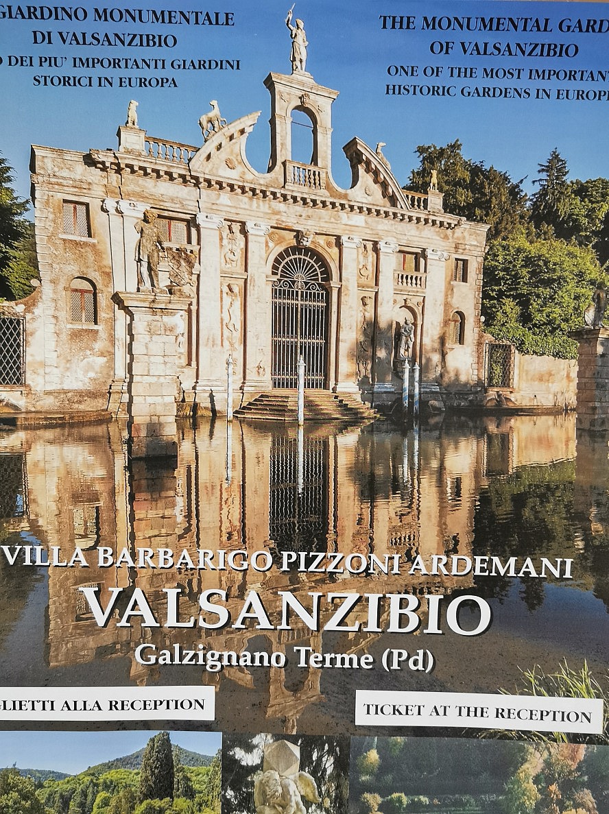 Ariston Molino Abano: Garten bei Valsanzibio - der Garten Barbarigo-Pizzoni bei Valsanzibio ist einer der bedeutendsten vornehmen Gärten Italiens und nur wenige Kilometer entfernt von Abano Terme