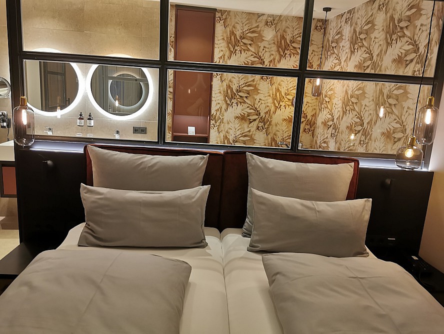Hotel Holzapfel: sehr bequeme und sehr kuschelige Betten für erholsame Nächte