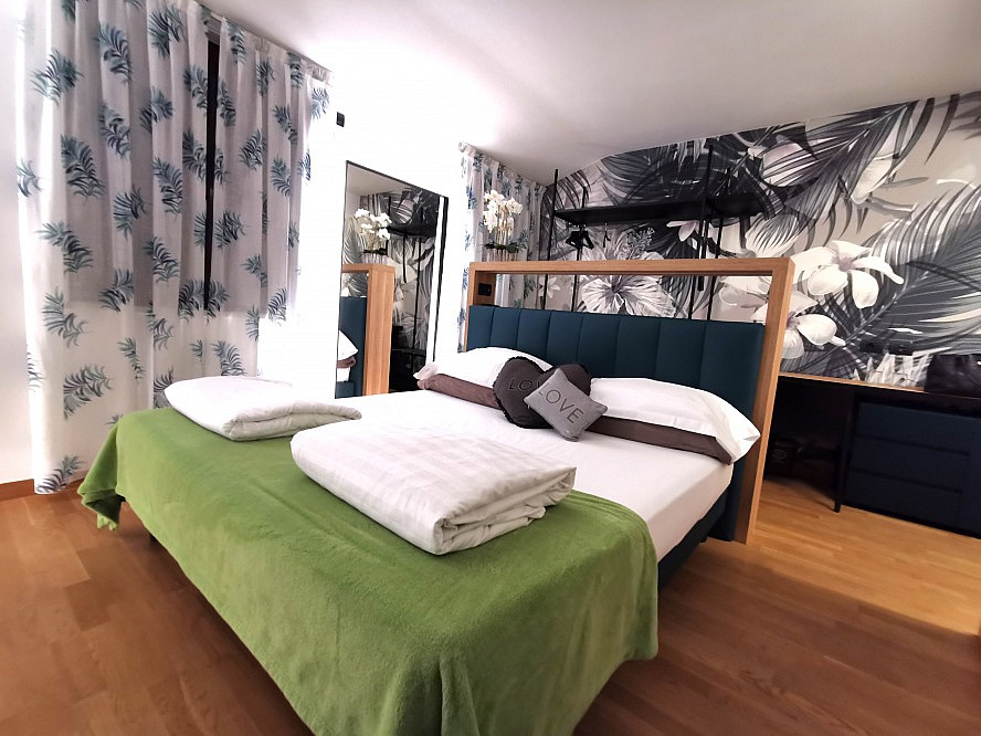 Hotel Lago di Garda Malcesine: Blick in unser gemütliches Zimmer