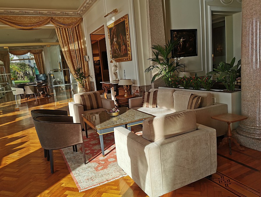Royal Hotel Sanremo: diese wunderbare mondäne Atmosphäre...