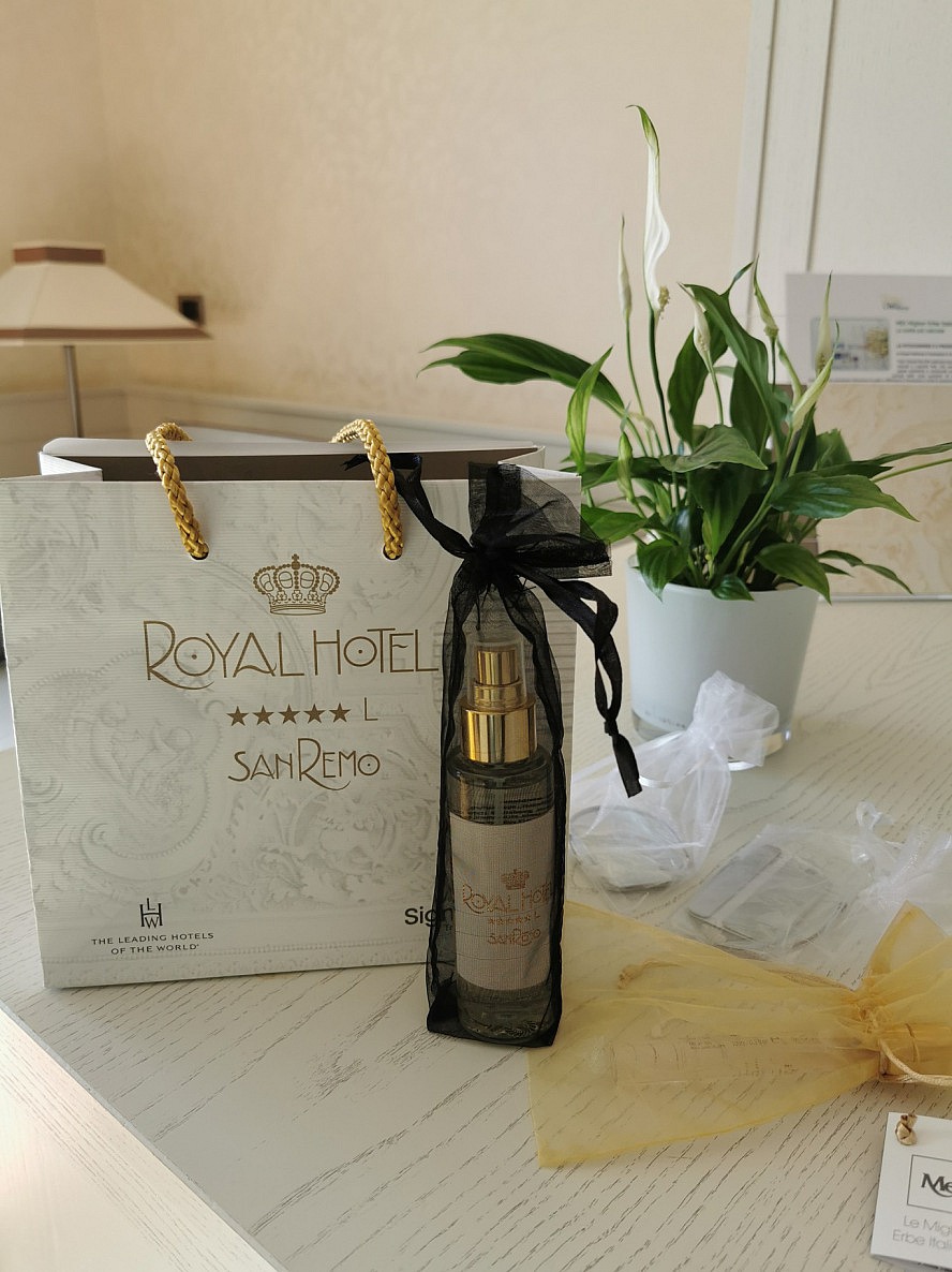 Royal Hotel Sanremo: Duftgeschenke von der Blumenriviera