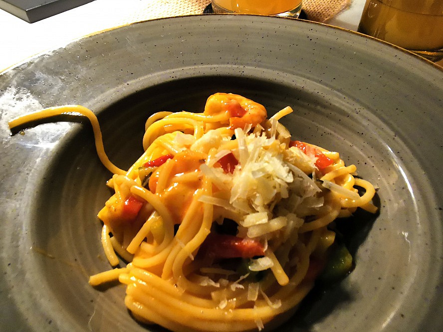 Hotel Lindenwirt: vermutlich die köstlichsten Spaghetti des Jahres