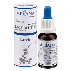MirianaFlowers Larch 20ml Bachblüten Stockbottle 