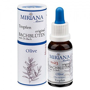 MirianaFlowers Olive 20ml Bachblüten Stockbottle 