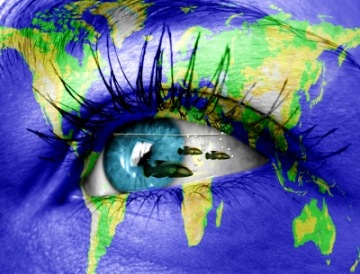 Die Erde im Auge des Betrachters | Freestyle | Marianne J. / pixelio