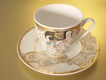 Kaffeetasse Klimt | Objekte | Wolfgang Rabl / pixelio