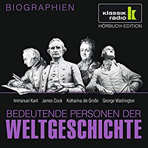 Eva Hipp: Bedeutende Personen der Weltgeschichte: Immanuel Kant / James Cook / Katharina die Große / George Washington