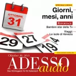div.: ADESSO Audio - Giorni, mesi, anni. 10/2011: Italienisch lernen Audio - Wochentage, Monate, Jahre