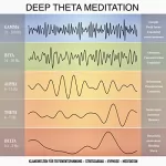 Yella A. Deeken: Deep Theta Meditation: Klangwelten für Tiefenentspannung - Stressabbau - Hypnose - Meditation