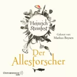 Heinrich Steinfest: Der Allesforscher: 