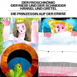 Gebrüder Grimm, Hans Christian Andersen: Der Froschkönig / Der Riese und der Schneider / Hänsel und Gretel / Die Prinzessin auf der Erbse: 