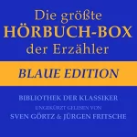 div.: Die größte Hörbuch-Box der Erzähler - Blaue Edition: Bibliothek der Klassiker
