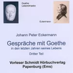 Johann Peter Eckermann: Gespräche mit Goethe in den letzten Jahren seines Lebens: Dritter Teil