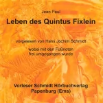 Jean Paul: Leben des Quintus Fixlein: 