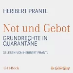 Heribert Prantl: Not und Gebot: Grundrechte in Quarantäne