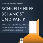 Dr. phil. Hartwig Lahrmann: Schnelle Hilfe bei Angst und Panik: Wirksame Selbsthilfetechniken für Akutsituationen zur langfristigen Linderung