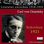 Carl von Ossietzky: Schriften 1921: 