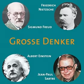 div.: Grosse Denker: Nietzsche, Freud, Einstein, Sartre: 