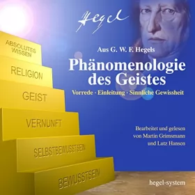 Georg Wilhelm Friedrich Hegel: Phänomenologie des Geistes: Vorrede / Einleitung / Sinnliche Gewissheit: 