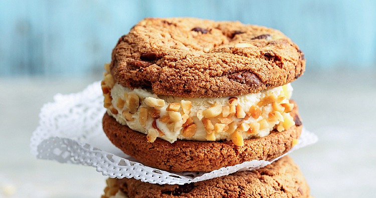 Cookie-Eis-Sandwich - für jeden eins!